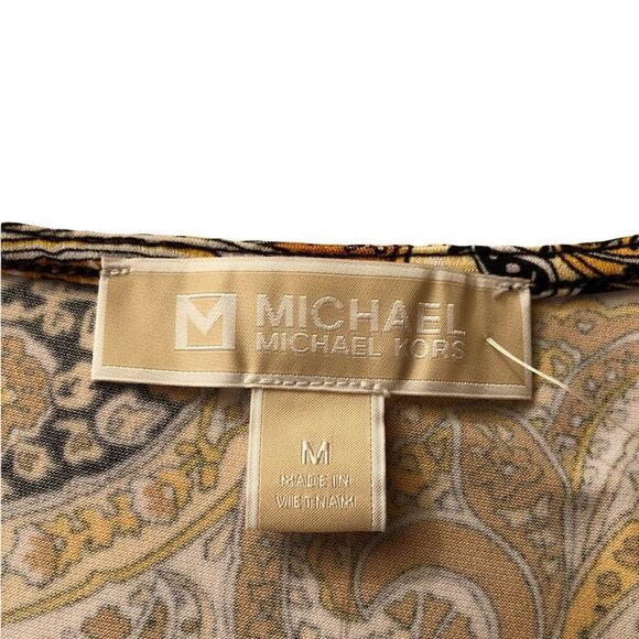 MICHAEL Kors Long Sleeve Marigold Blouse NWT - Picture 3 of 12